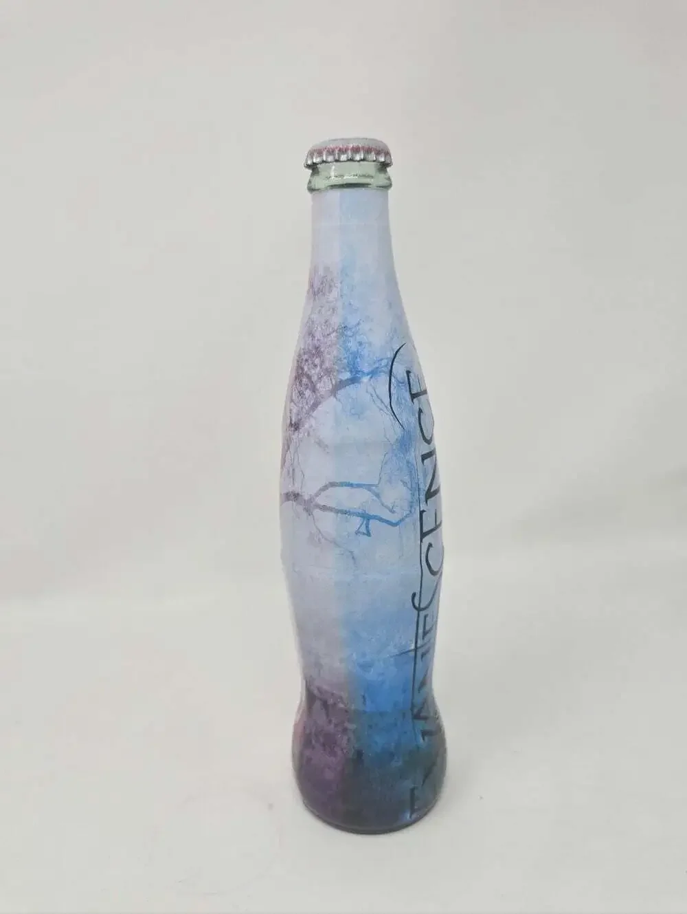 Limited Edition Evanescence Coca Cola Glass Bottle Coke Rock Band Music 9.5 RARE